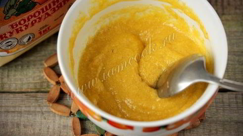 суп с индейкой и кукурузными облачками