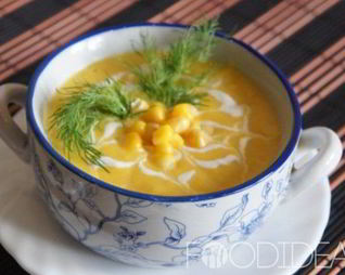 Суп с кукурузой