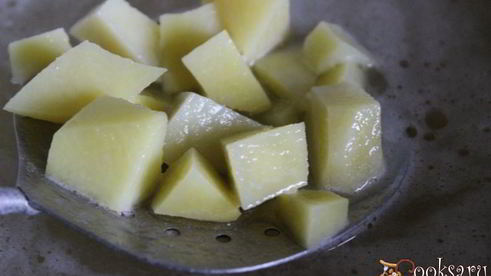 суп с семгой и шпинатом