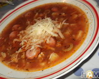 Суп томатный по-итальянски