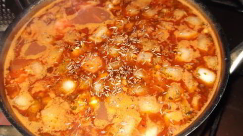 суп томатный по-итальянски