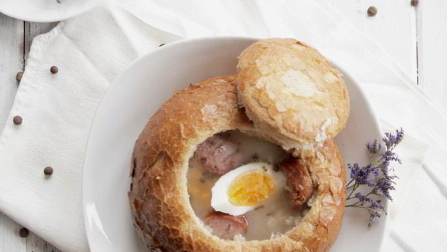 Рецепт супа в хлебе по-чешски