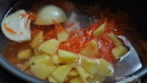 суп в мультиварке