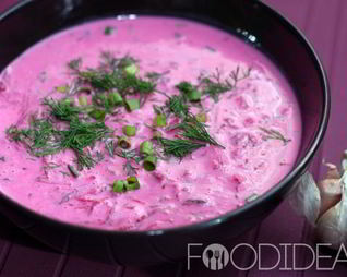 Холодный свекольник