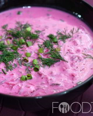 Холодный свекольник