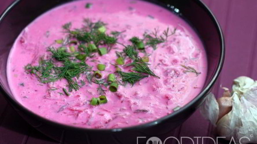 Рецепт холодного свекольника