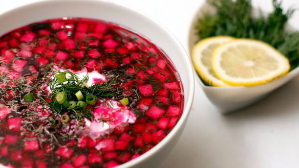 Рецепт Свекольника холодного