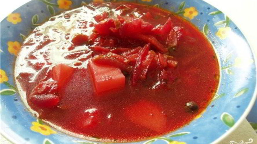 Рецепт свекольного супа