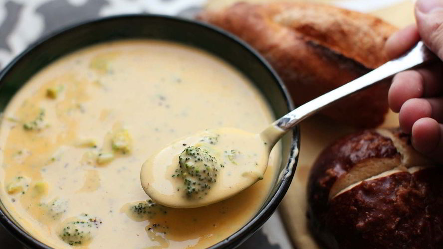 Рецепт диетического сырного супа с плавленым сыром