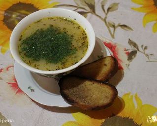 Легкий сырный супчик