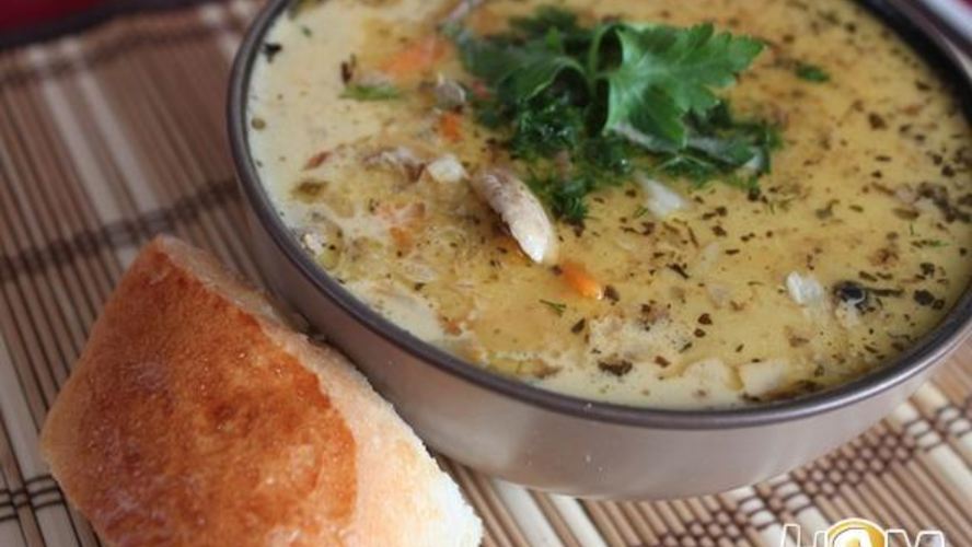 Рецепт сырно-чесночного чешский суп