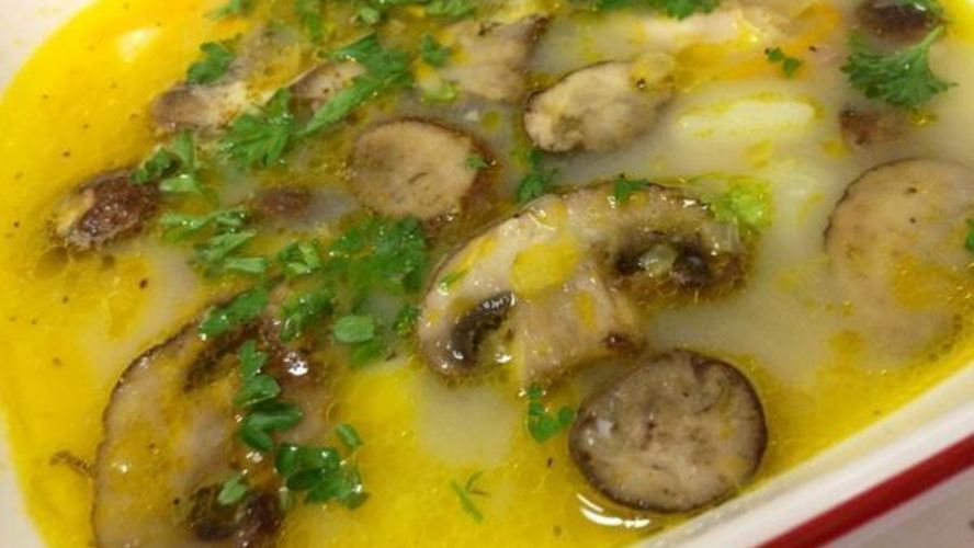 Рецепт сырно-грибного суп