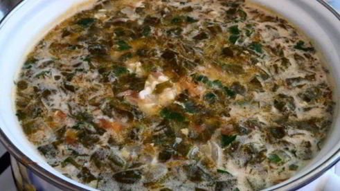 сырно-щавелевый суп