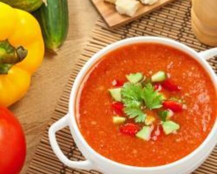 Сырно-томатный суп