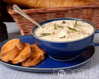 Сырный суп с фрикадельками