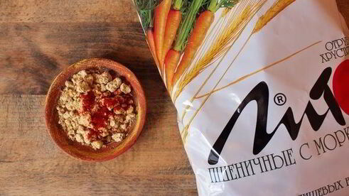 сырный суп с хрустящими морковными отрубями