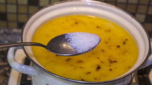 сырный суп с копченой курицей