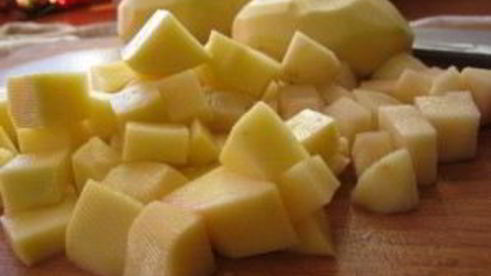 сырный суп с копченостями