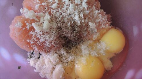 сырный суп с куриными фрикадельками