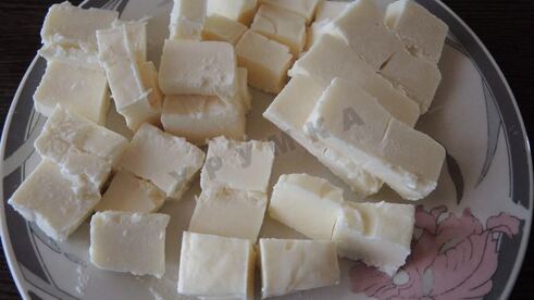 сырный суп с куриными фрикадельками