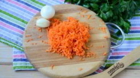 сырный суп с морковкой