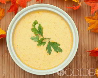 Сырный суп со сливками