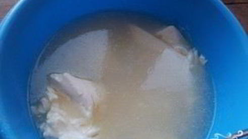 сырный суп со свининой