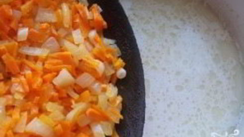 сырный суп со свининой