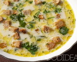 Сырный суп в мультиварке