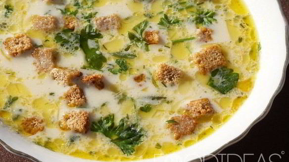 Рецепт Сырного супа в мультиварке