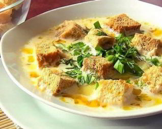 Сырный супчик с картофелем и морковью