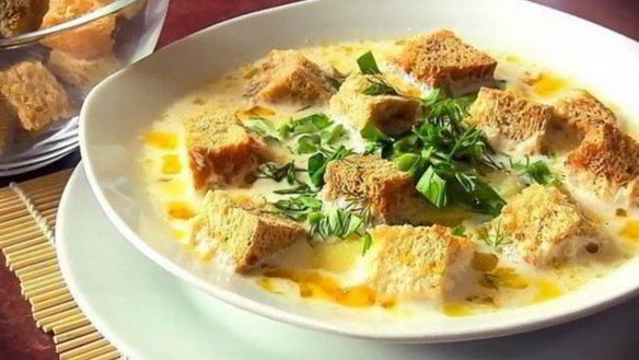 Рецепт Сырного супчика с картофелем и морковью