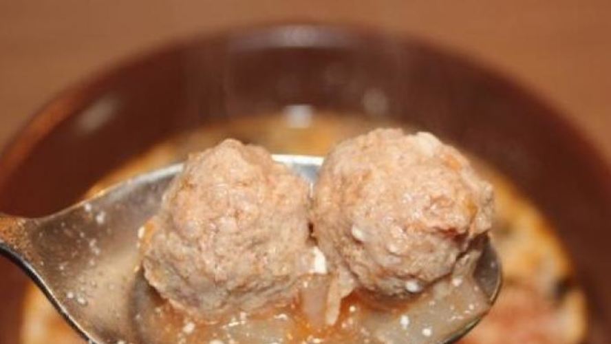 Рецепт томатного супа с фрикадельками