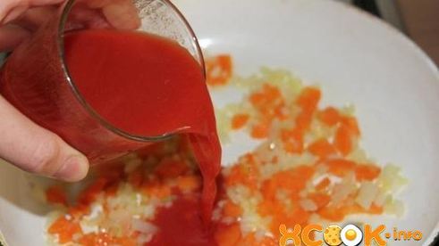 томатный суп с фрикадельками