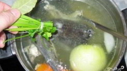 уха из головы осетра