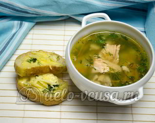 Уха из головы семги