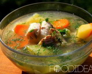 Уха из карася