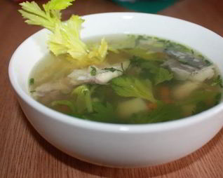 Уха из карпа