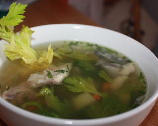 Уха из корюшки