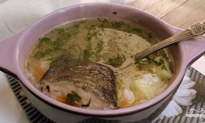 Уха из линя