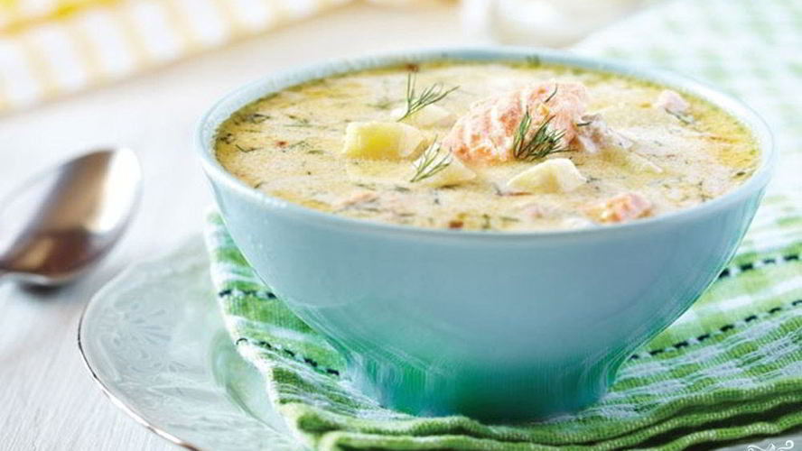 Рецепт ухи из лосося