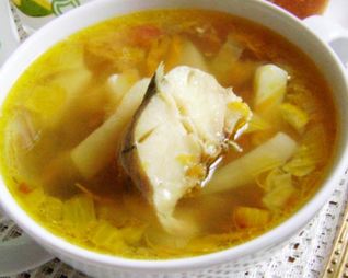 Уха из минтая