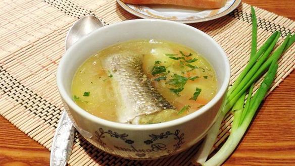 Рецепт Ухи из пеленгаса