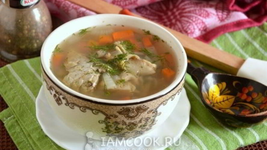 Рецепт ухи из сазана