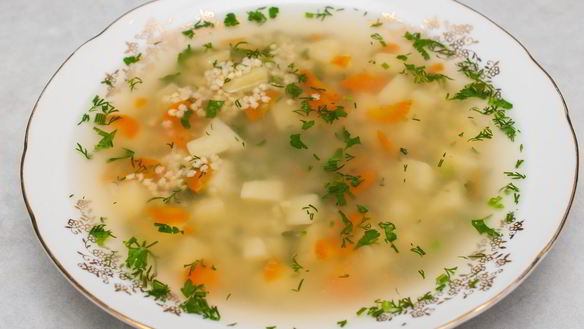 Рецепт Ухи классической с пшеном