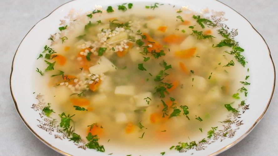 Рецепт ухи классической с пшеном