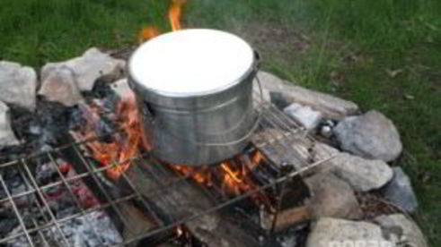 уха на природе