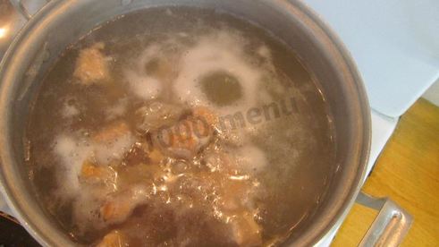 уха по-фински из форели со сливками