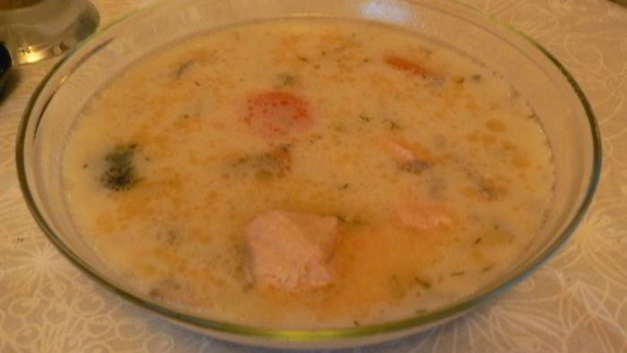 Рецепт ухи по-фински