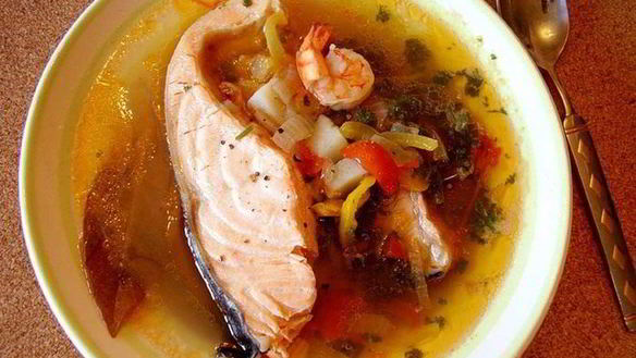 Рецепт Ухи по-царски